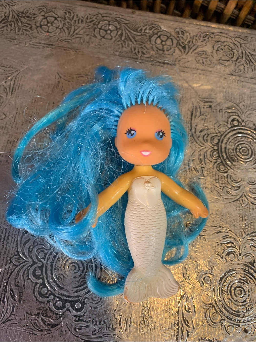 Vintage 1979 Sea Wees Camille Tropigal Mermaid Doll